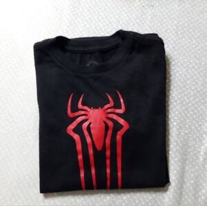 Wonder Nation Spiderman Shirt Kids Boys Size S (8) Color Black & Red